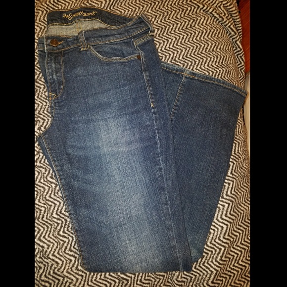❌SOLD❌⬇️Old Navy Sweetheart Jeans sz 10 - Picture 3 of 6